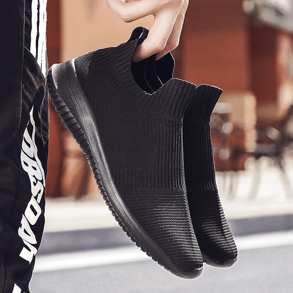 Hommes chaussures de course confort respirant athlétisme baskets hommes maille chaussures décontractées léger chaussures de sport Tenis Masculino Esportivo