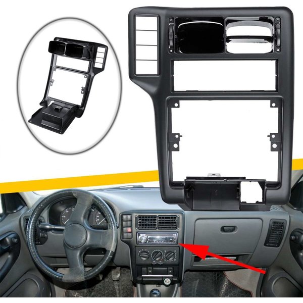 Mittelkonsole Rahmen Luftgitter Abdeckung für VW POLO 6N1 1994-1999 6N1858069A
