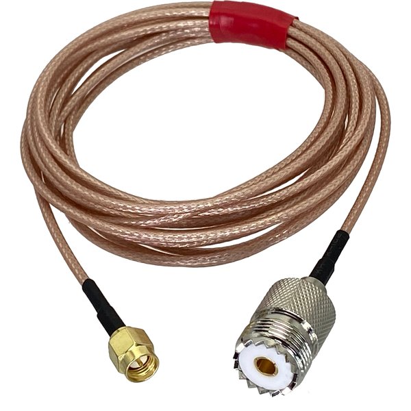 Uhf so239 Buchse zu sma Stecker Stecker Crimp rg316 Kabel Jumper Pigtail Kabel klemmen 4 Zoll ~ 10m