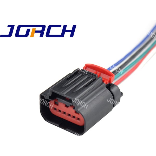 1/5/10 Sets 6 Pin Way Tyco Accelerator Pedal Waterproof Socket Sensor Connector Throttle Plug For FORD GM 1438153-5