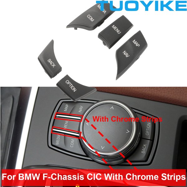 Car Console CIC i-Drive Multimedia Button For BMW 1 2 3 4-Series F20 F52 F22 F45 F30 F34 F80 F32 F82 X3 X4 X5 X6 F25 F26 F15 F16