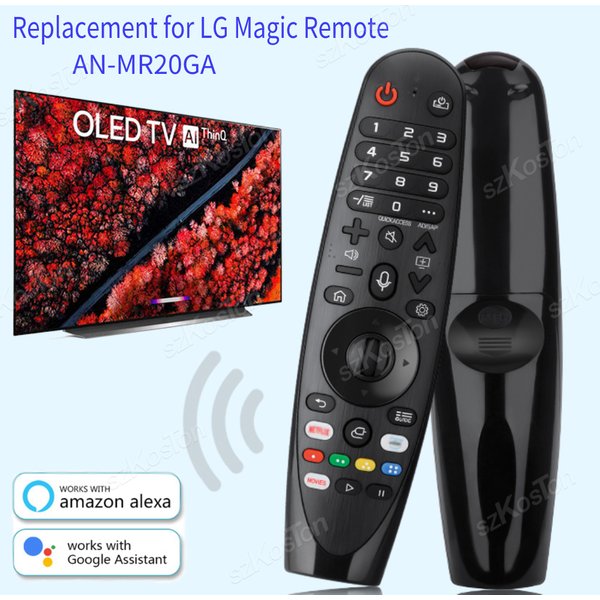 Replacement for LG Magic Remote Control with Pointer Voice Function for LG Smart TV UHD OLED QNED TVs Compatible Netflix Hot Key