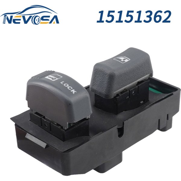 NEVOSA 15151362 Front Passenger Power Car Window Lifter Button Switch For Chevrolet Blazer Suburban Tahoe For GMC C1500 2500
