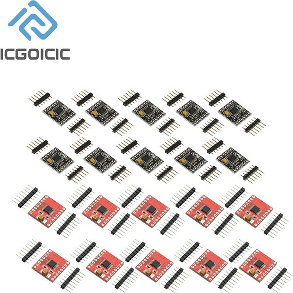 1/10 stücke TB6612 DRV8833 DC Motor Treiber Board Modul Dual Motor Fahrer 1A TB6612FNG Mikrocontroller Besser Als L298N