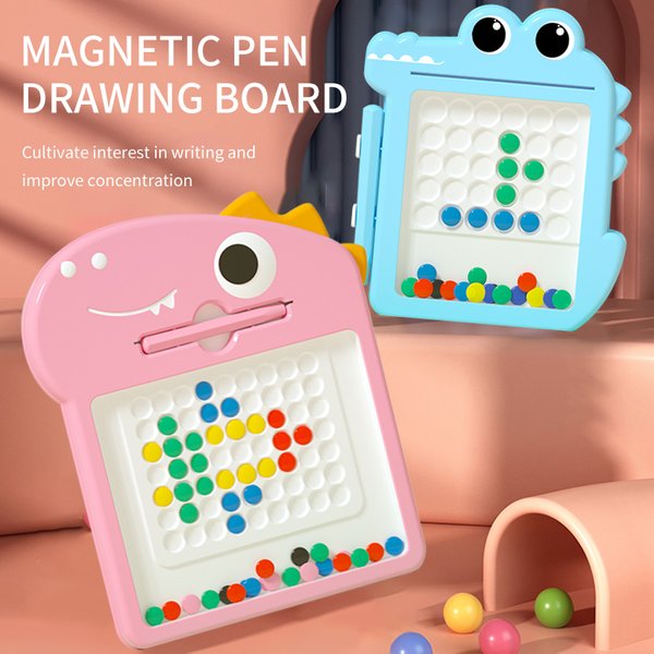 Magnetischer Stift, Zeichenbrett, Kinder, magnetischer Stift, Baby-Zeichenbrett, Mädchen, pädagogisches Spielzeug