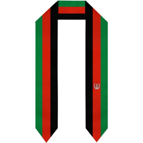 Écharpe unisexe pour adultes, écharpe de remise des diplômes, étole d'étude internationale à l'étranger, accessoire de fête, afghan feel