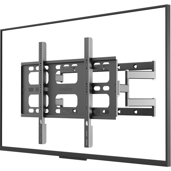 Vollbewegliche Schwenkbare TV-Wandhalterung für 55-100 Zoll LED LCD Fernseher mit Doppelgelenkarmen