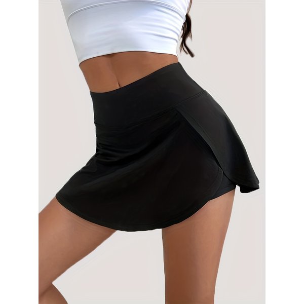 New High-waist-waist Yoga Dress Sports Skirt for Women to Wear Loose and Thin running shorts