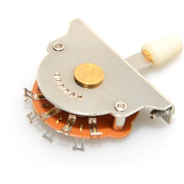 Interrupteur de guitare électrique 3 voies 4 voies 5 voies en métal et plastique, 1 pièce, interrupteur avec vis, accessoires pour guitare électrique