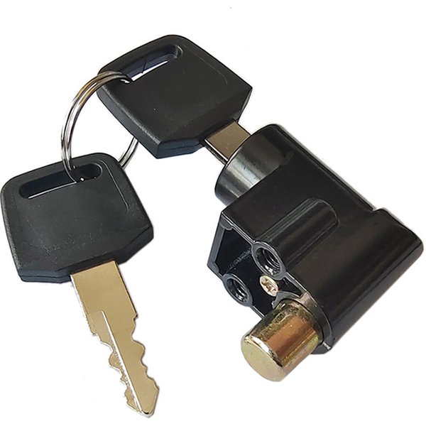 Serrure de boîtier de batterie de véhicule électrique, serrure avant, serrure à grosse tête, serrure antivol de véhicule électrique, vélo électrique