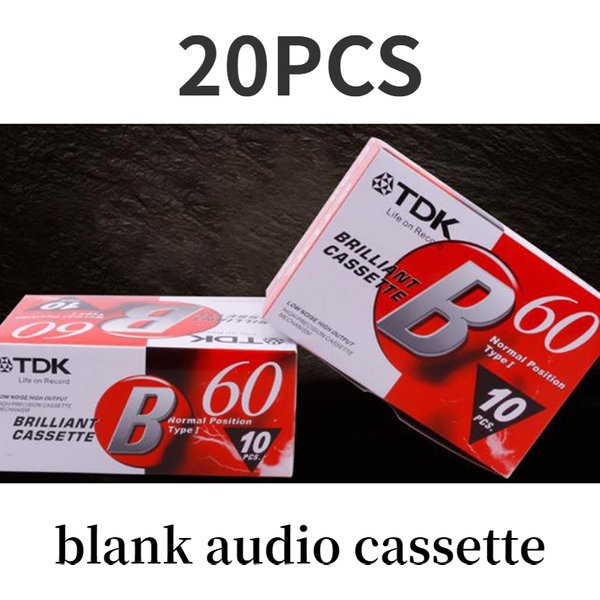 20 pc hochwertige Standard-Kassetten-Blanko-Tape-Player leer 60 Minuten magnetische Audio-Tape-Aufnahme für Sprach musik aufnahmen