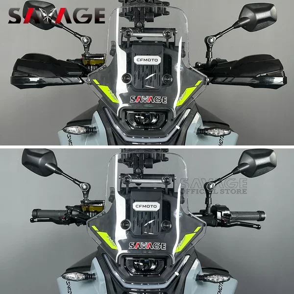 Pour CFMOTO 450MT 700MT garde-mains de guidon CF-Moto IBEX 450 MT MT450 rehausser les protège-mains bouclier protecteur de levier d'embrayage de frein