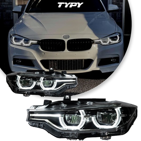 Autolichter für BMW 3er F30 Scheinwerfer 2012-2019 LED-Projektor-Frontleuchte Tagfahrlicht Autozubehör