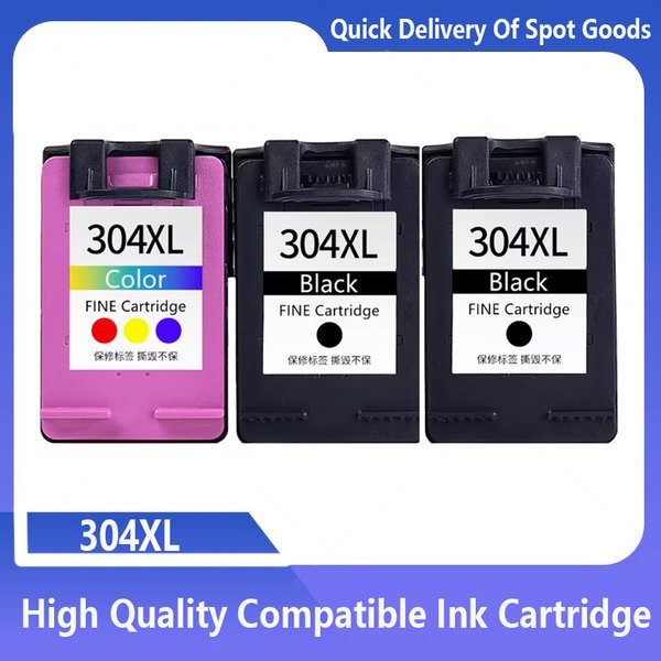 Cartouches d'encre remanufacturées HP 304 304xl pour HP ENVY 5020 5030 5032 DeskJet 2620 2630 3762 3760 3750 3730 3764 3733