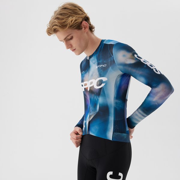 Maillots de cyclisme SPPC SPACE 26 printemps-été, légers, manches longues, coupe ajustée, tissu respirant et à séchage rapide, UPF50+