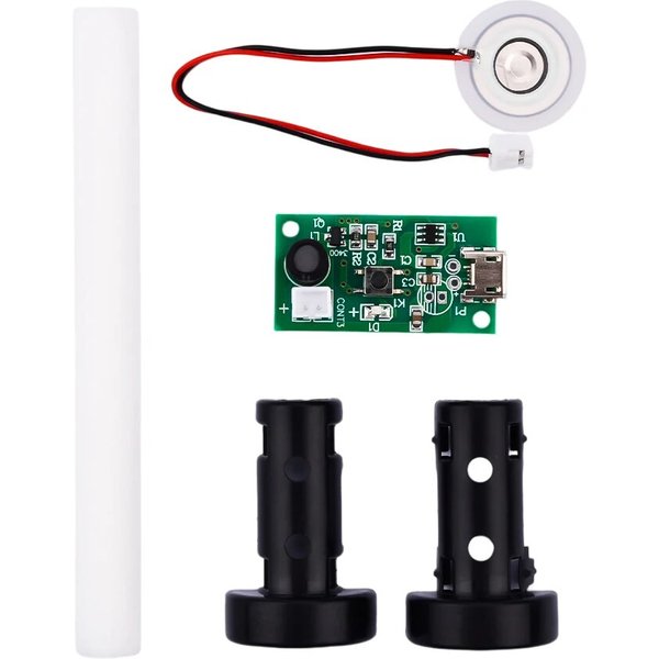Module d'Aquarelle par Atomisation Ultrasonique USB 5V 16mm/20mm 1.5-3W, Kit de Rondelle en Caoutchouc, Transducteur