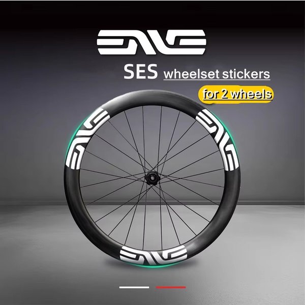 Autocollants pour roues de vélo de route, 14 pièces/ensemble, pour Bogacha aux championnats du monde ENVE SES, peinture à changement de couleur, hauteur 50mm