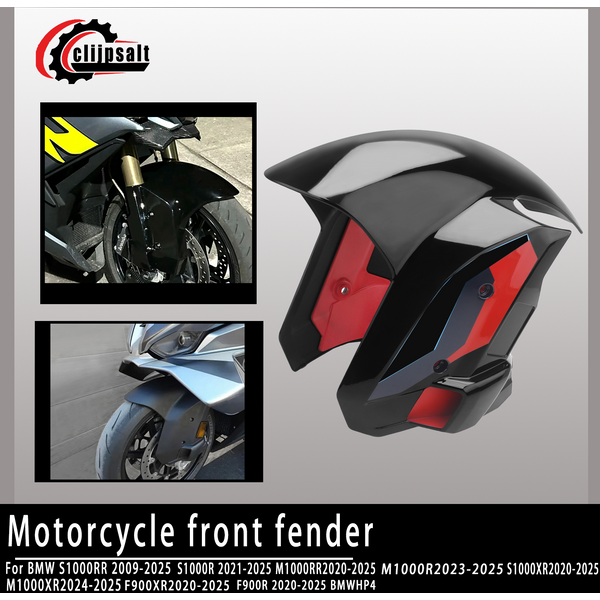Kit de carénage de garde-boue avant de haute qualité pour moto BMW S1000RR M1000RR S1000R M1000R S1000XR F900R F900XR HP4 2025