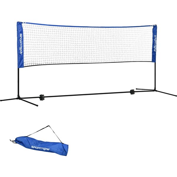 Badminton-Netz-Set 103/120/155H cm, faltbares und höhenverstellbares Tennisnetz für den Innen- und Außenbereich, ideal für Volleyball