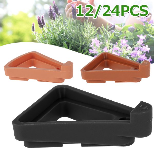 12/24Pcs Pflanze Blumentopf Füße Stehen Unsichtbare Dreieck Steigleitungen Zehen Heber Indoor Outdoor Garten Liefert Blumentopf basis Fach
