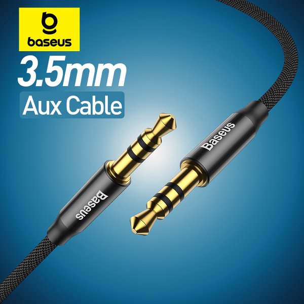 Baseus AUX Cable Jack 3.5mm Audio Cable Speaker Cable for MP3 Headphones Car AUX Cable Xiaomi Redmi 5 Plus Oneplus 5t AUX Cord