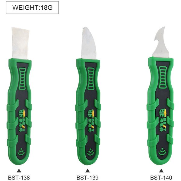 BST-138/139/140 Reinigungs klinge Schaber Set neugierige Öffnung Spudger Kleber Entferner für Handy Tablet BGA Reparatur-Tool