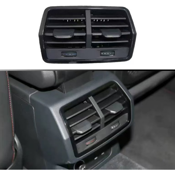 Accessoires intérieurs de voiture, table d'instruments, aérateur de climatisation, sortie d'air chaud arrière pour Audi Q3 2013-2018 2019-2024