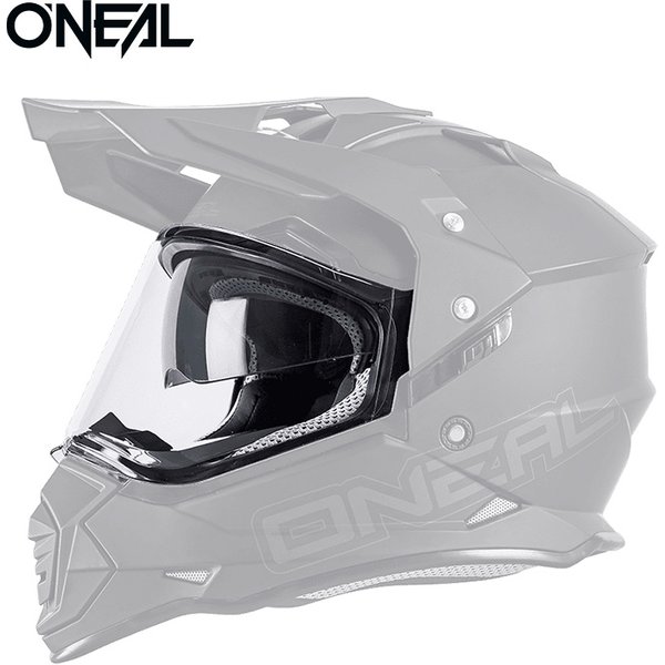 Amerikanische Oneal-Helmlinsen, Zughelm-Reparaturteile, transparente Linsen, SIERRA II Offroad-Helmlinsen
