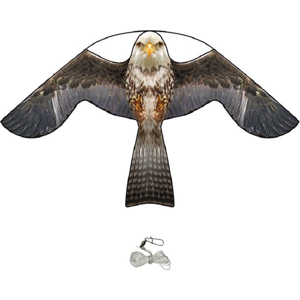 Gros oiseaux assustant faucon cerf-volant volant simulé faucon peur énergie éolienne Pigeon Scarer dispositif pour extérieur maison jardin ferme épouvantail