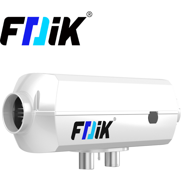 FDIK 2000W 12V Dieselheizung Standheizung mit Aluminiumgehäuse für Auto und Wohnmobil