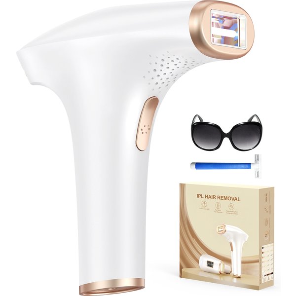 3-in-1-Laser-Epilierer, schmerzlose IPL-Haarentfernung für Frauen, Bikini, Beine, Arme, Laser-Haarentferner 999900 Flash Permanent Depilato