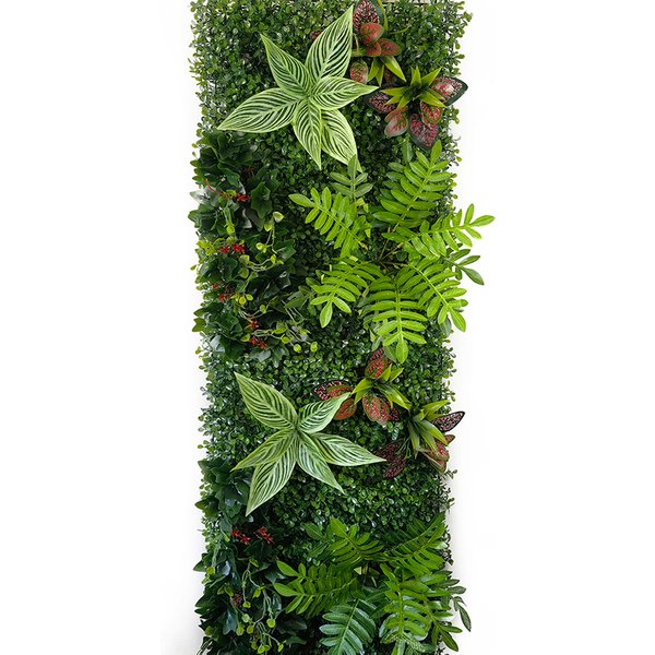 40X120CM plante artificielle pelouse Simulation subtropique plante herbe panneau mural fond adapté à la décoration de jardin d'hôtel