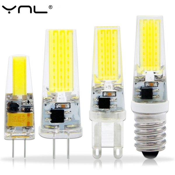 G4 LED COB Lamp Dimmable 6W 9W COB LED Bulb E14 AC/DC 12V 220V Lampada LED G9 COB Spotlight Chandelier Lighting Replace Halogen