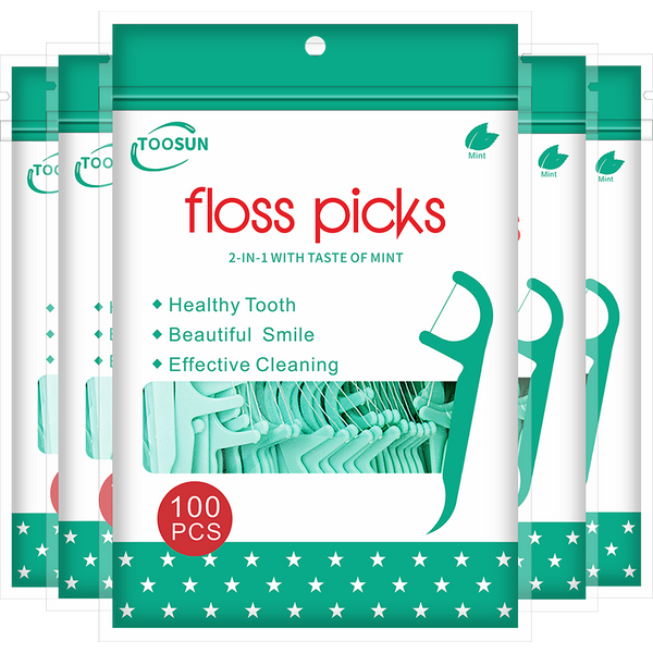 500 pièces saveur de menthe fil dentaire choix cure-dents avec fil fil dentaire hilo fil dentaire fils dentaires nettoyage des dents