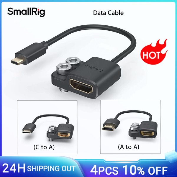 SmallRig Ultra Slim 4K-Adapterkabel A auf A/C auf A/D auf A für BMPCC 4K 6K für Sony A7SIII für Panasonic 3019/3020/3021