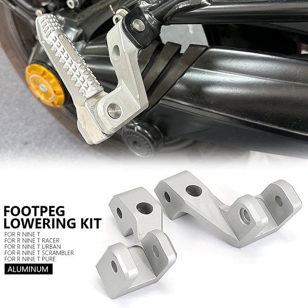 Kit d'abaissement de repose-pieds passager moto pour BMW RnineT RNinet Urban R Nine T Scrambler R Nine T Pure R9T