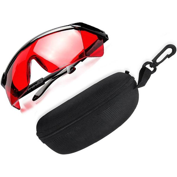 Lunettes d'amélioration Laser rouge pour niveau Laser, Protection réglable, sécurité oculaire, pièces Laser verticales et horizontales, nouvelle collection