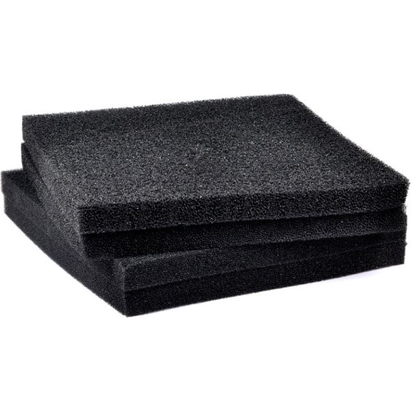50cmx50cmx2cm Black Filtration Foam Aquarium Fish Tank Biochemical Filter Sponge Pad Skimmer Long Use Time Sponge Supply Tank