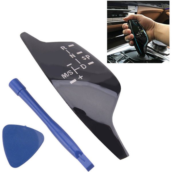 For BMW 5 6 7 Series G30 G38 G02 525 530 LHD Car Gear Shift Knob Panel Trim Cover Button Sticker Auto Parts Accessories
