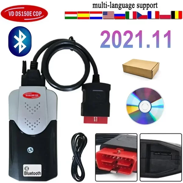 VD Ds150e CDP Tnesf Delphis Orpdc 2023 2021 V3 NEC Diagnosetool VCI mit KEYGEN Bluetooth Obd2 Scanner Auto LKW Diagnose