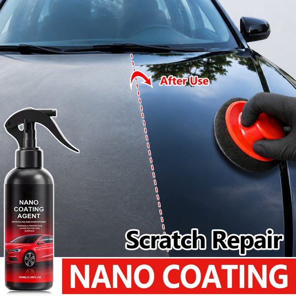 Auto Nano-Keramikbeschichtungs-Set - Universelle Professionelle Autopflege, Hochglanz-Lackschutz, Langanhaltender Glanz