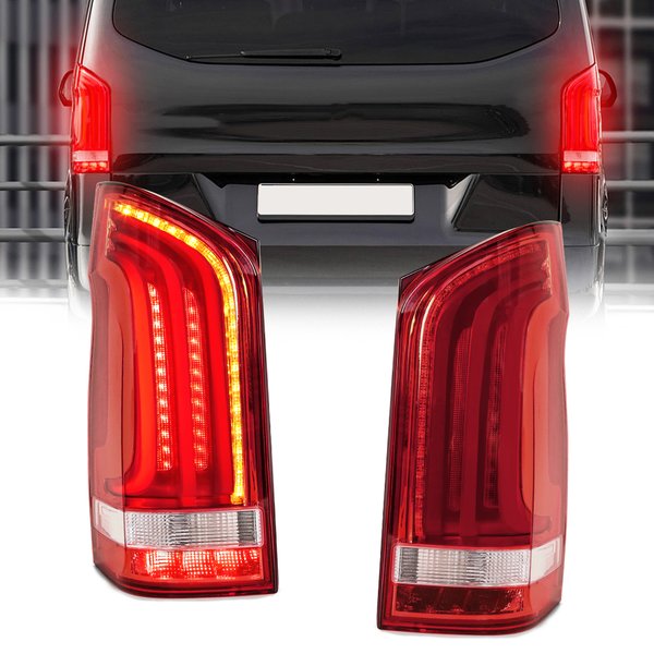 A 4478200664 Feu arrière LED pour Benz Vito W447 classe V V220D V250 2014 2015 – 2020, feux arrière de frein arrière, clignotant de conduite