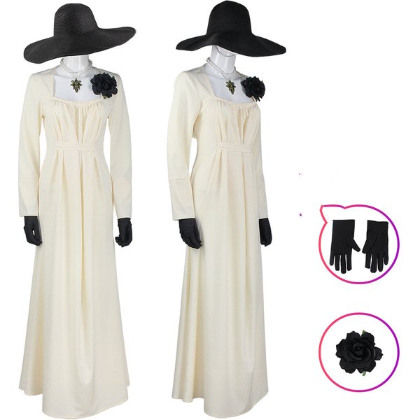 Spiel Vampir Dame böse Dorf Alcina Dimitre scu Cosplay Kostüm Kleid Outfit erwachsene Frauen Halloween Karneval Anzug