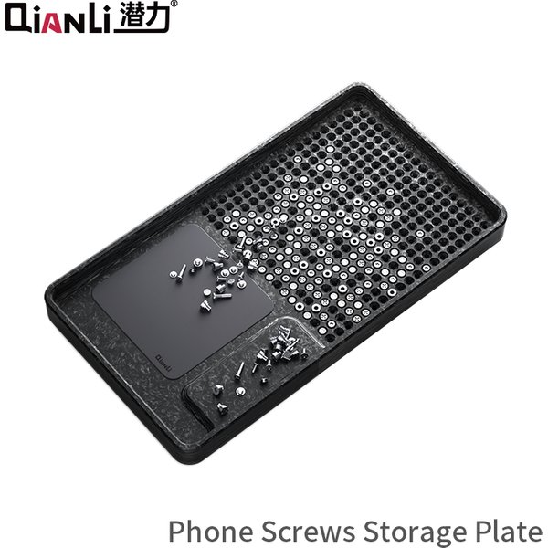Qianli Screws Storage Tray Vertical Correction Soft Hard Magnetic High-efficiency Extraction Phone Screws Organizer