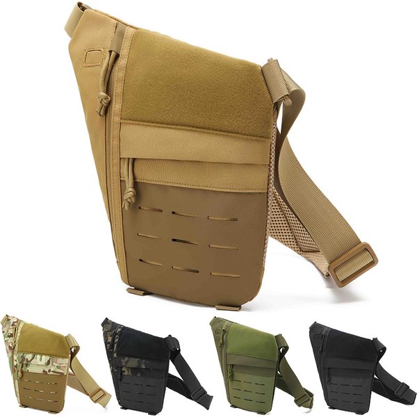 Sac de rangement léger Molle pour matériel de pêche, sac à dos initié, sac de jour pour la randonnée et la chasse