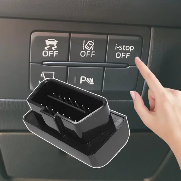 Auto Start Stop Deaktivieren Schalter Motor obd i-Stop Trun Off Button Deaktivierung für Mazda 3 bm bn cx5 kf cx3 cx8 Axela Zubehör