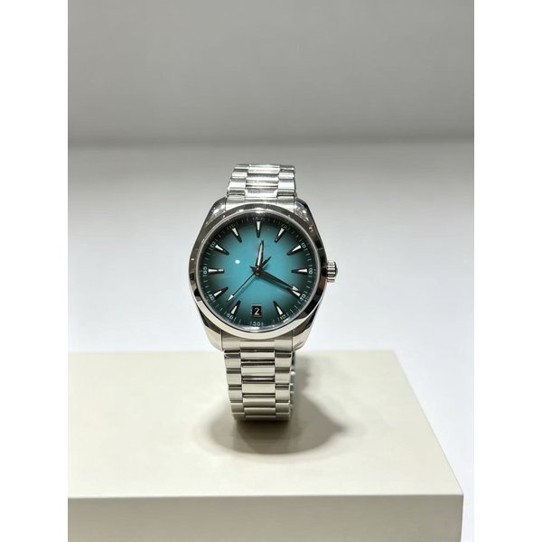Premium Business-Style Herren Automatikuhr, 40mm Großes Zifferblatt, Drei-Zeiger-Anzeige mit Datumsfunktion, Edelstahl-Armband, Business-Casual-Uhr