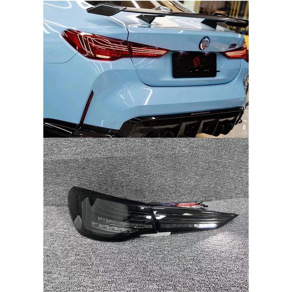 Zespół tylnego światła LED Dynamic Tail Light dla 2020 2021 2022-2023 BMW serii 4 G22 G23 G26 G82 M4 CSL światło hamowania, światło cofania