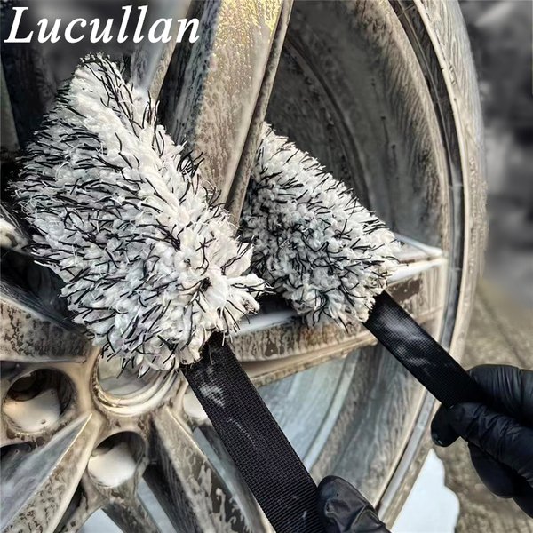 Lucullan-Serviette à récurer les coins de la roue, ceinture noire, bande longue double face, coussin de livres