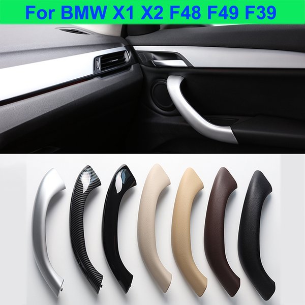X1 X2 F48 F49 F39 2016-2020 2 pièces 4 pièces Garniture de remplacement de la poignée de porte intérieure de la voiture pour BMW